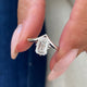 Lonza Engagement Ring 1.5ct TCW, 14K Gold