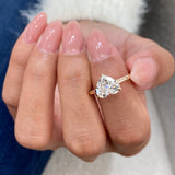 Javi Engagement Ring 2.1ct TCW, 14K Gold