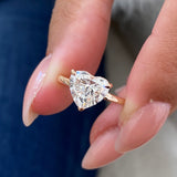 Javi Engagement Ring 2.1ct TCW, 14K Gold