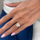 Pilar Engagement Ring 3.1ct TCW, 14K Gold