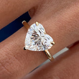 Pilar Engagement Ring 3.10 Carat Yellow Gold