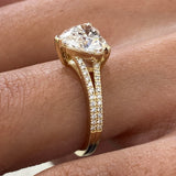 Alive Engagement Ring 2.1ct TCW, 14K Gold