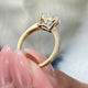 Alive Engagement Ring 2.1ct TCW, 14K Gold