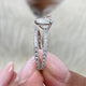 Henriette Engagement Ring 1.8ct TCW, 14K Gold