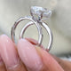 Mireille Bridal Set Rings Set 3.4ct TCW, 14K Gold