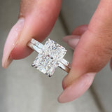 Mireille Bridal Set Rings Set 3.4ct TCW, 14K Gold