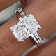 Mireille Engagement Ring 3.40 Carat White Gold