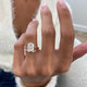 Sibylla Engagement Ring 3.1ct TCW, 14K Gold