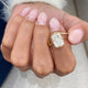 Sibylla Engagement Ring 3.1ct TCW, 14K Gold