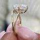 Sibylla Engagement Ring 3.1ct TCW, 14K Gold