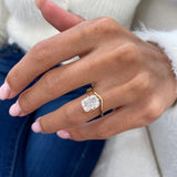 Sibylla Engagement Ring 3.10 Carat Yellow Gold