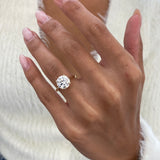 Celeste Engagement Ring 3.2ct TCW, 14K Gold