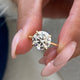 Celeste Engagement Ring 3.2ct TCW, 14K Gold