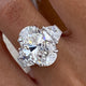 Mignon Engagement Ring 8ct TCW, 14K Gold