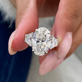 Mignon Engagement Ring 8ct TCW, 14K Gold