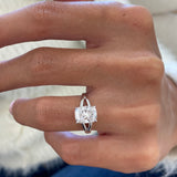 Antoinette Engagement Ring 2ct TCW, 14K Gold