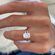 Antoinette Engagement Ring 2ct TCW, 14K Gold