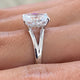 Antoinette Engagement Ring 2ct TCW, 14K Gold