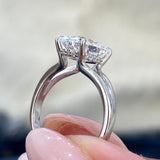 Antoinette Engagement Ring 2ct TCW, 14K Gold