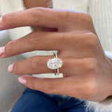 Filicia Bridal Set Rings Set 3.2ct TCW, 14K Gold