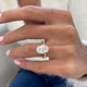 Filicia Bridal Set Rings Set 3.2ct TCW, 14K Gold