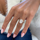 Filicia Bridal Set Rings Set 3.2ct TCW, 14K Gold
