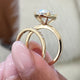 Filicia Bridal Set Rings Set 3.2ct TCW, 14K Gold