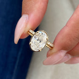 Filicia Bridal Set Rings Set 3.2ct TCW, 14K Gold