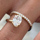 Martine Engagement Ring 1.1ct TCW, 14K Gold