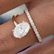 Solitaire with Pave Band