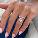 Elaina Engagement Ring 1.66 Carat White Gold