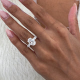 Esme Engagement Ring 3.5ct TCW, 14K Gold