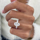 Esme Engagement Ring 3.5ct TCW, 14K Gold