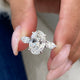 Esme Engagement Ring 3.50 Carat White Gold
