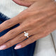 Francine Engagement Ring 1.3ct TCW, 14K Gold