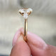 Francine Engagement Ring 1.3ct TCW, 14K Gold