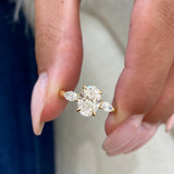 Francine Engagement Ring 1.3ct TCW, 14K Gold