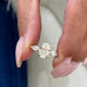 Francine Engagement Ring 1.3ct TCW, 14K Gold