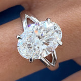 Melodi Engagement Ring 3.10 Carat White Gold