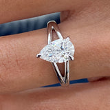 Clara Engagement Ring 1ct TCW, 14K Gold