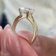Renee Engagement Ring 1.5ct TCW, 14K Gold