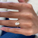 Lisette Engagement Ring 1ct TCW, 14K Gold