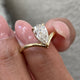 Lisette Engagement Ring 1ct TCW, 14K Gold