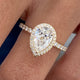Adalene Engagement Ring 1.50 Carat Yellow Gold