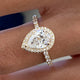 Adalene Engagement Ring 1.50 Carat Yellow Gold