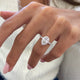 Alida Engagement Ring 1.50 Carat White Gold
