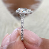 Alida Engagement Ring 1.50 Carat White Gold