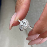 Alida Engagement Ring 1.50 Carat White Gold