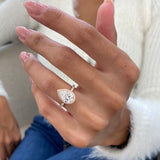 Alodie Engagement Ring 2 Carat Rose Gold