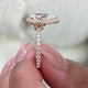 Alodie Engagement Ring 2 Carat Rose Gold